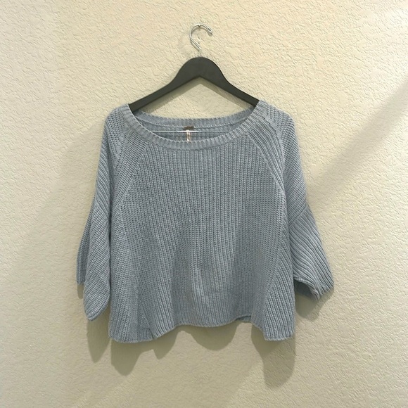Free people crop top sweater size pettite small - Picture 1 of 13